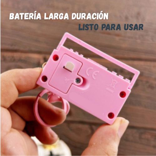 Llavero Grabadora Recclipy 📻